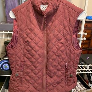 Dover burgundy vest